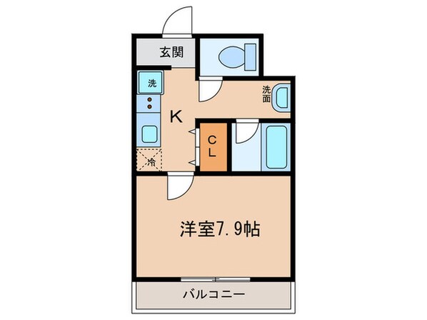 フロンティアＵの物件間取画像